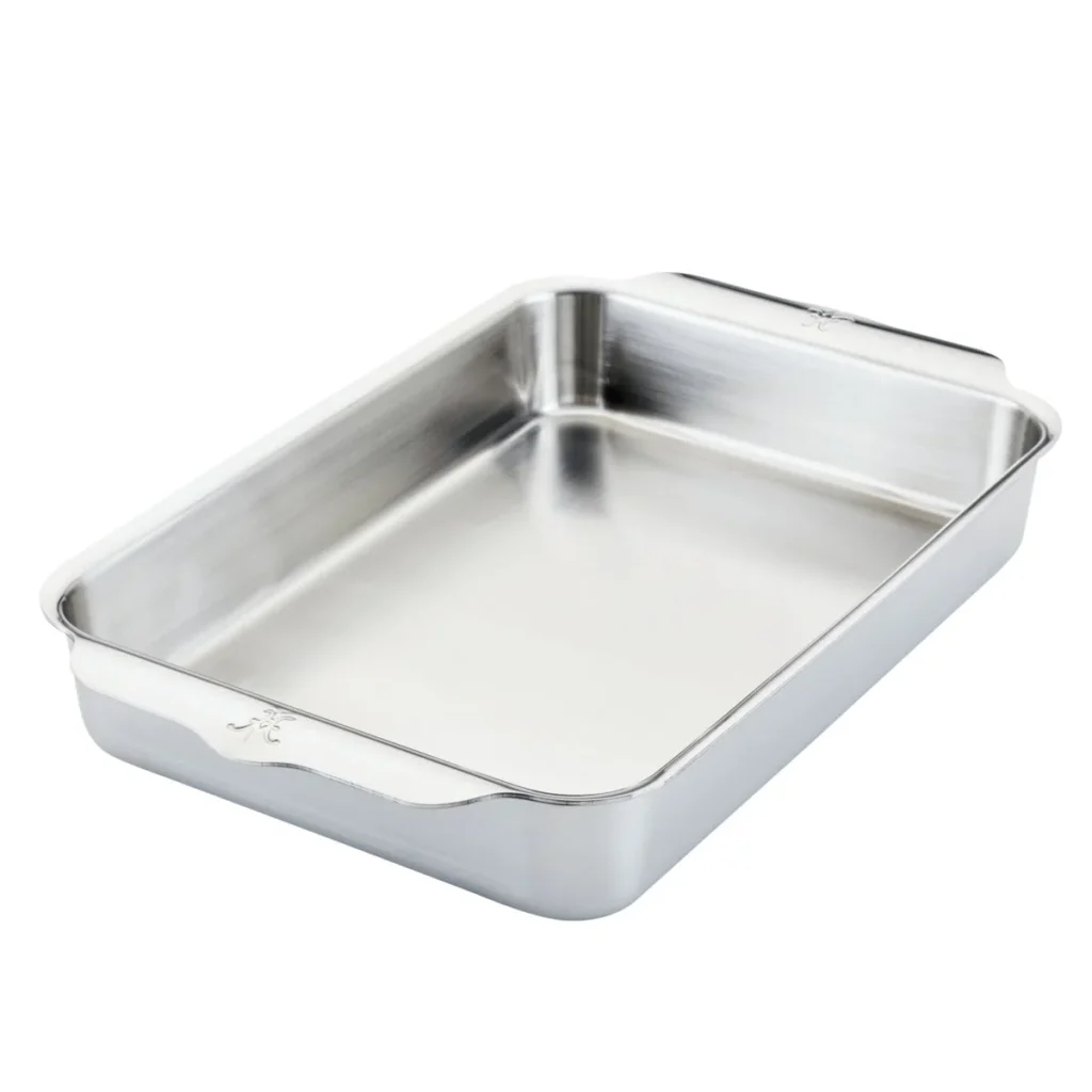 Ugnsform 33x23x2,5cm m.galler Ovenbond Hestan