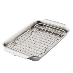 Ugnsform rekt. 22,5x15,5x2,5cm inkl. galler Ovenbond Hestan