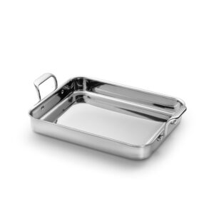 Ugnsform m handtag rfr-alu-rfr 29,5x36x5cm Patina