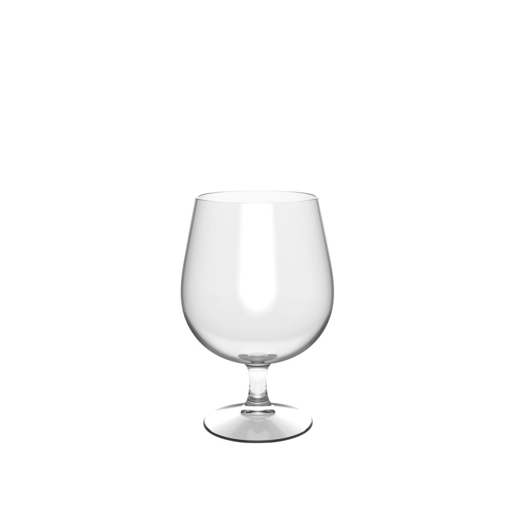 Plastglas Ölglas på fot 51cl Air Beach