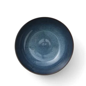 Salladsskål 30x10cm svart/mörkblå BITZ (min.2st)