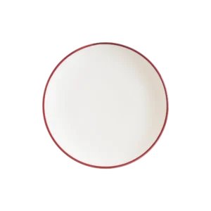 Tallrik fl. 21cm Linea Burgundy Bonna