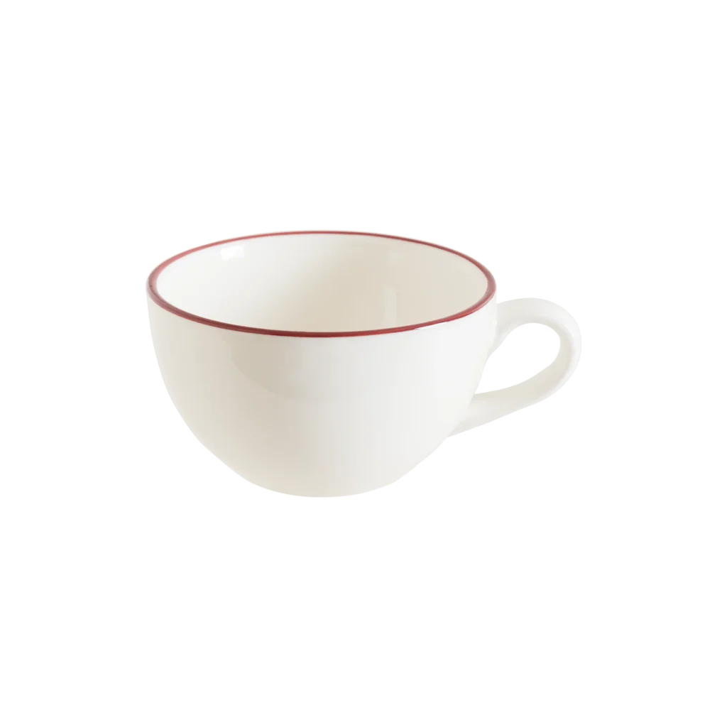 Kaffekopp 12cm Linea Burgundy Bonna