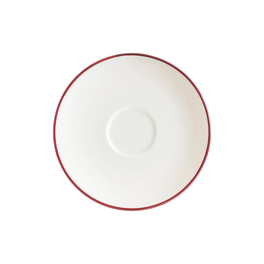 Espressofat 12cm Linea Burgundy Bonna