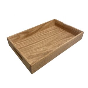 Träbricka 300x200x45mm Ek