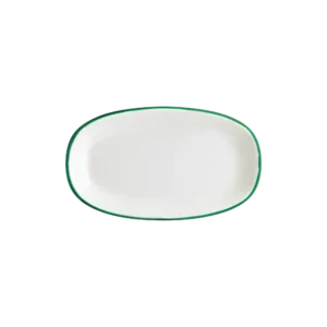 Tallrik ov.150x85mm Linea Green Bonna