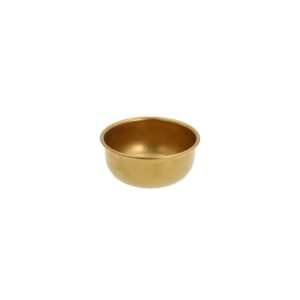 Skål metall Ø10cm , Living golden Tex-Mex