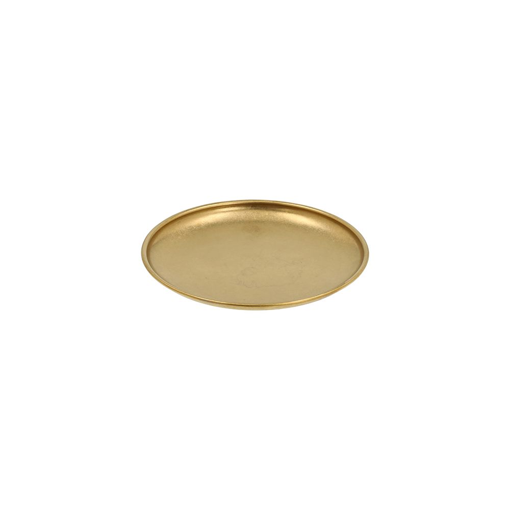 Bricka rund 14 cm, Living golden Tex-Mex