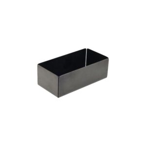 Plåtlåda svart 11,6x5,8x4cm Living black Tex-Mex