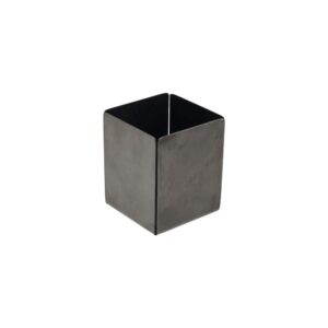 Plåtlåda svart 5,8x5,8x7cm Living black Tex-Mex