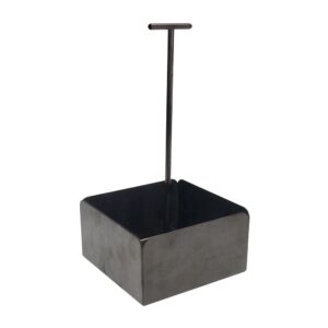 Apotek 13,5x13,5 H:24cm Living black Tex-Mex