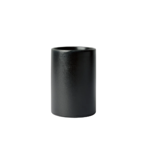 Krus Ø10/H:15cm Titanium Black Raw