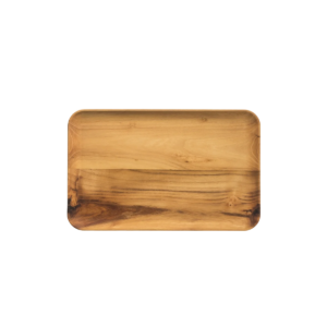 Bricka 32x20x2cm Teak Raw